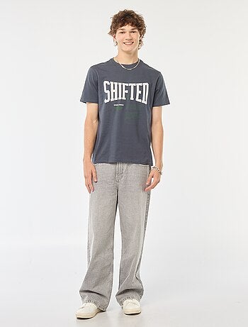 T-shirt stampata a maniche corte