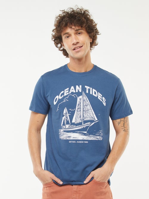 T-shirt stampata a maniche corte - Kiabi