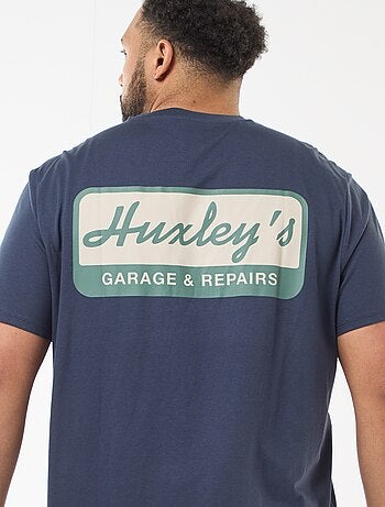 T-shirt stampata a maniche corte