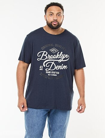 T-shirt stampata a maniche corte