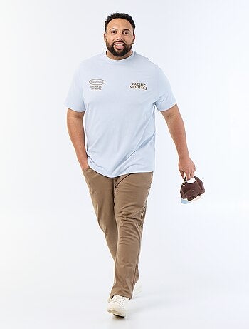 T-shirt stampata a maniche corte