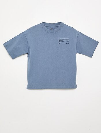 T-shirt stampata a maniche corte