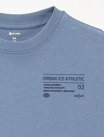 T-shirt stampata a maniche corte
