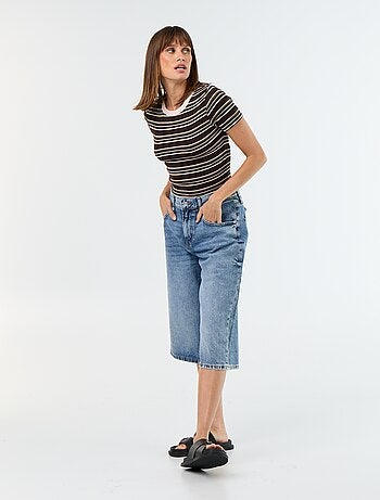 T-shirt stampata a maniche corte con motivo