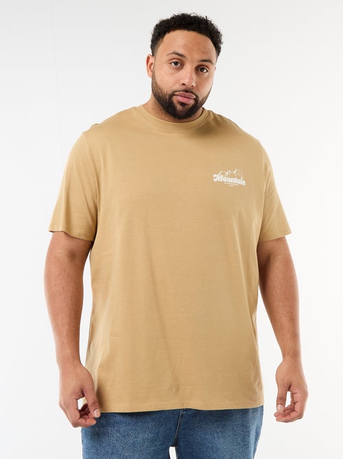 T-shirt stampata a maniche corte e girocollo - Kiabi