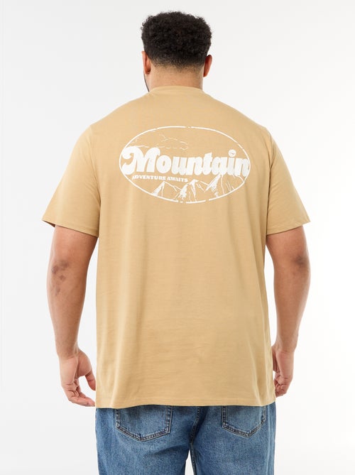 T-shirt stampata a maniche corte e girocollo - Kiabi