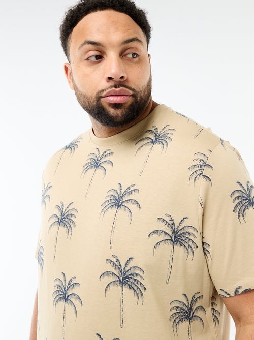 T-shirt stampata a maniche corte e girocollo - Kiabi