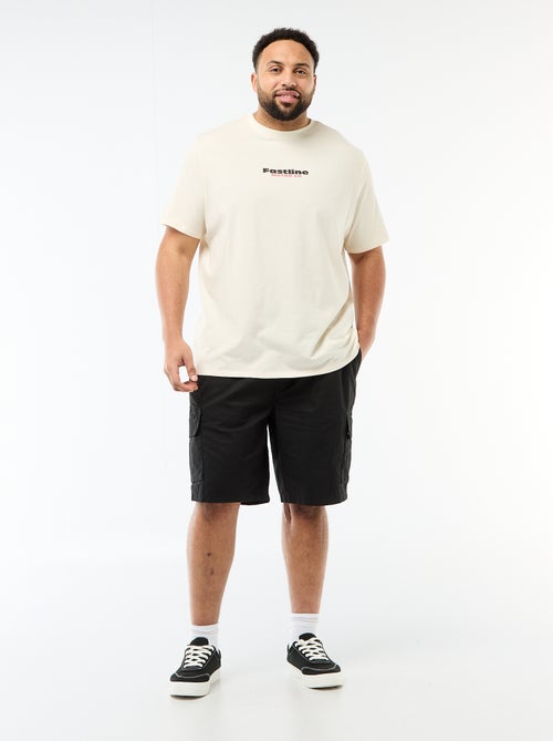 T-shirt stampata a maniche corte e girocollo - Kiabi