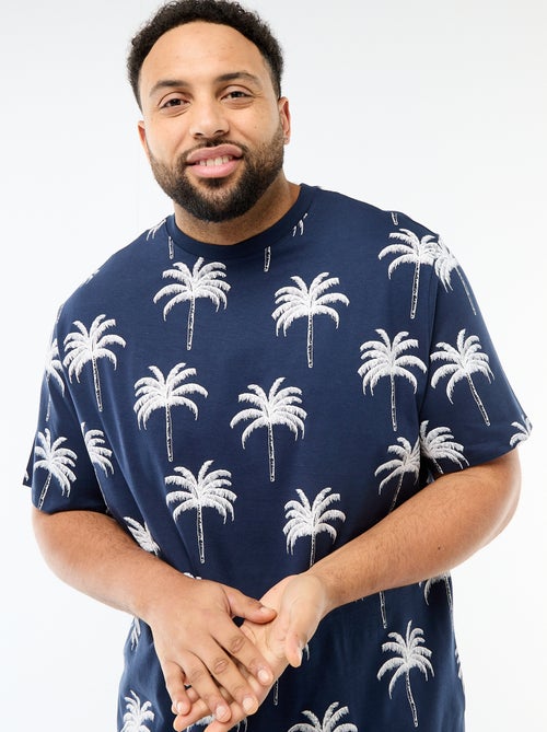 T-shirt stampata a maniche corte e girocollo - Kiabi