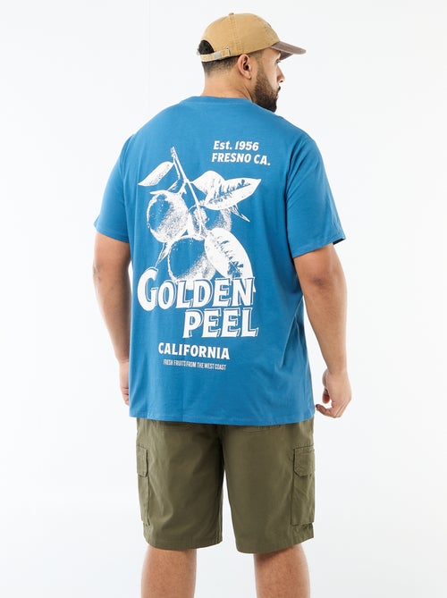 T-shirt stampata a maniche corte e girocollo - Kiabi