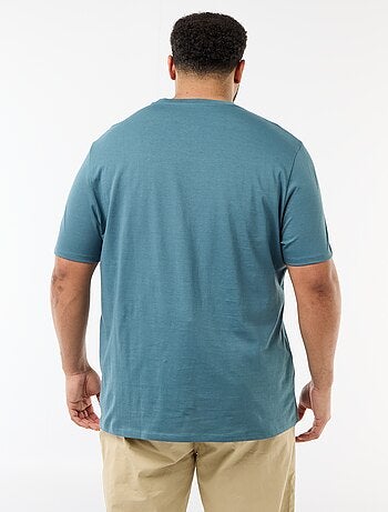 T-shirt stampata a maniche corte e girocollo