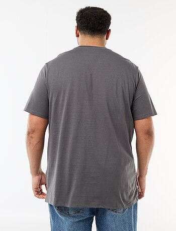 T-shirt stampata a maniche corte e girocollo