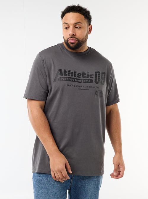 T-shirt stampata a maniche corte e girocollo - Kiabi