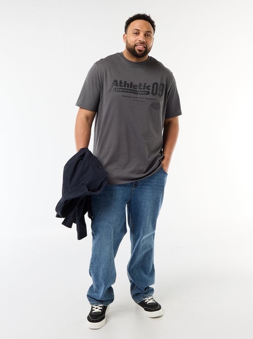 T-shirt stampata a maniche corte e girocollo - Kiabi