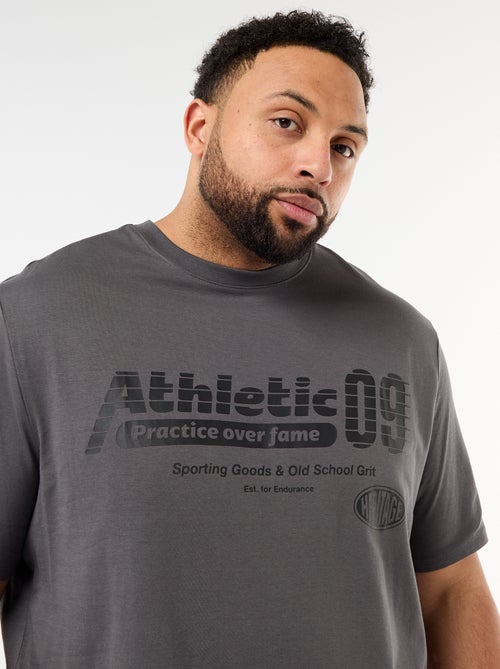 T-shirt stampata a maniche corte e girocollo - Kiabi