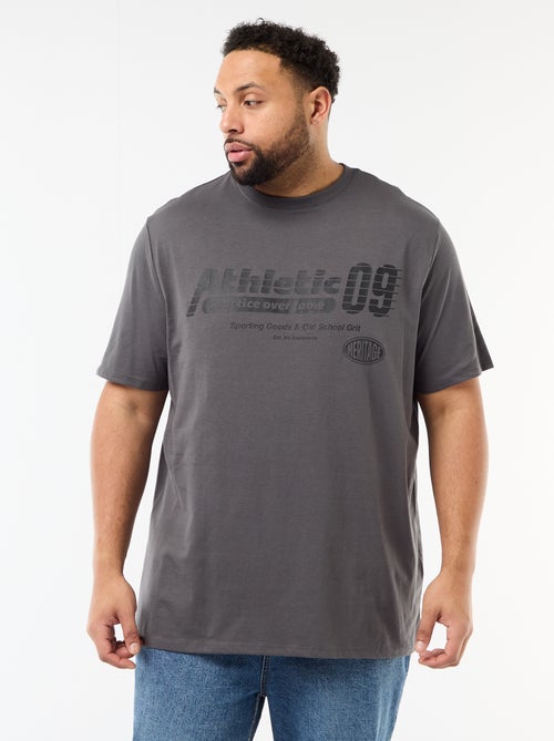 T-shirt stampata a maniche corte e girocollo - Kiabi