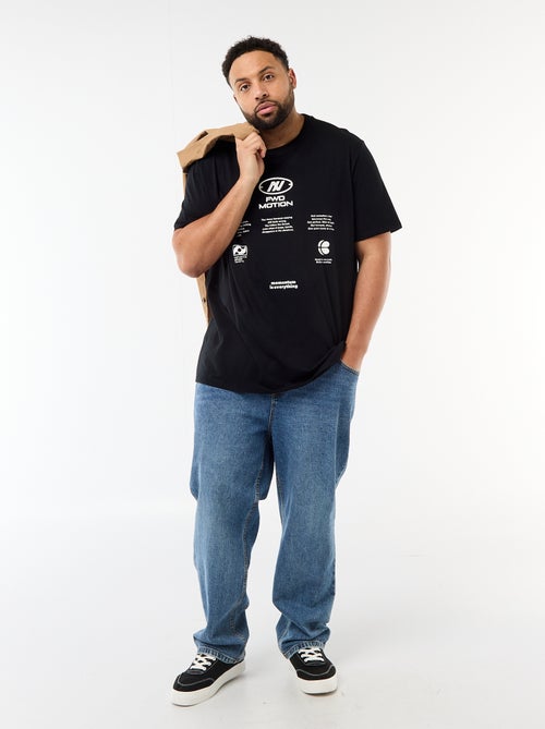 T-shirt stampata a maniche corte e girocollo - Kiabi