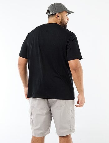 T-shirt stampata a maniche corte e girocollo