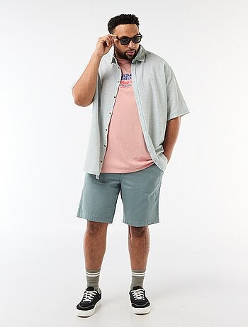 T-shirt stampata a maniche corte e girocollo