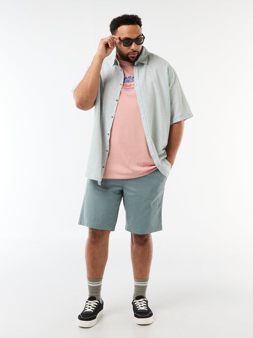 T-shirt stampata a maniche corte e girocollo - Kiabi