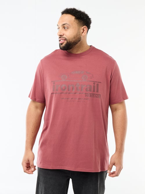 T-shirt stampata a maniche corte e girocollo - Kiabi