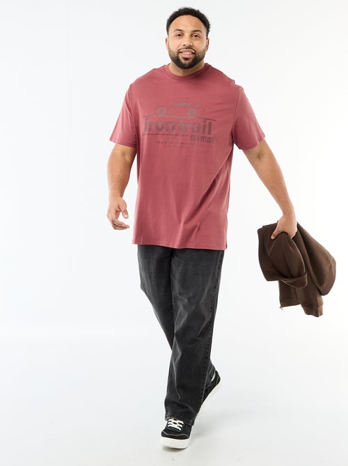 T-shirt stampata a maniche corte e girocollo - Kiabi