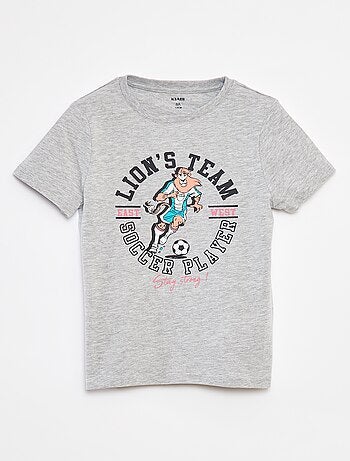 T-shirt stampata a maniche corte