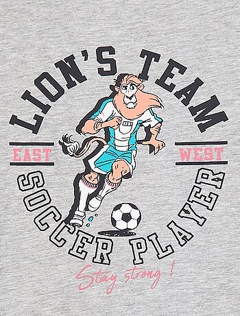 T-shirt stampata a maniche corte
