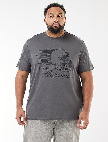 T-shirt stampata a maniche corte