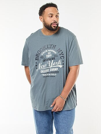 T-shirt stampata a maniche corte