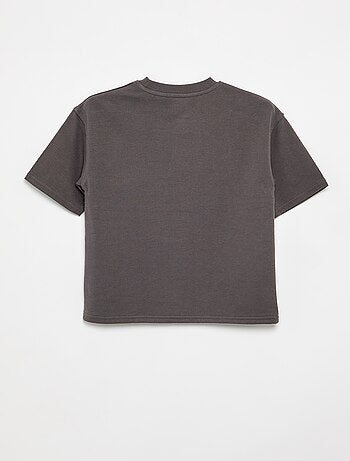 T-shirt stampata a maniche corte