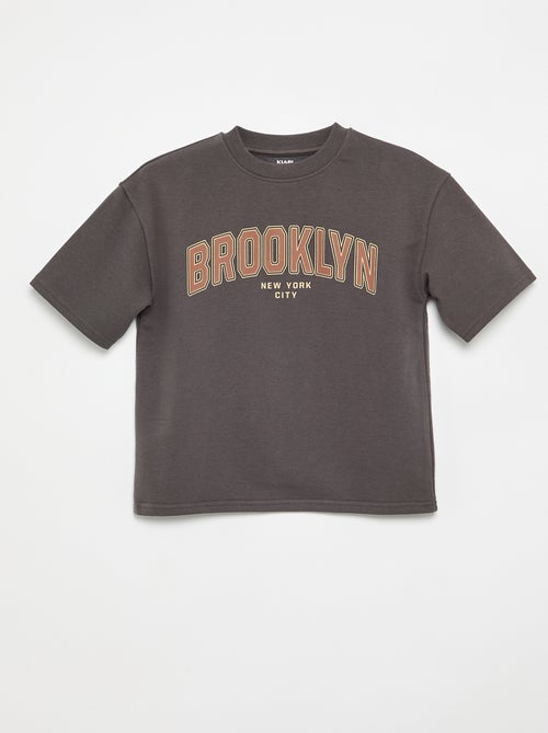 T-shirt stampata a maniche corte - Kiabi T-shirt stampata a maniche corte - Kiabi