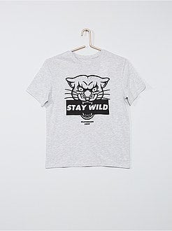 Ragazzo 10-18 anni - T-shirt stampata a maniche corte - Kiabi