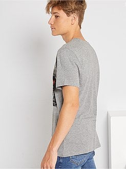 Ragazzo 10-18 anni - T-shirt stampata a maniche corte - Kiabi