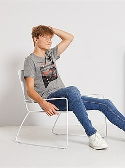 Ragazzo 10-18 anni - T-shirt stampata a maniche corte - Kiabi