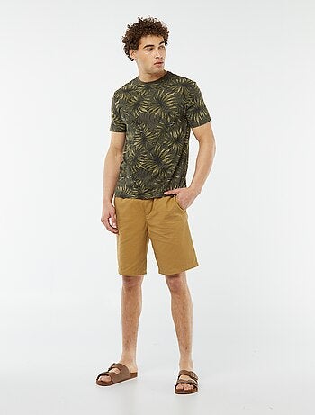 T-shirt stampata a maniche corte