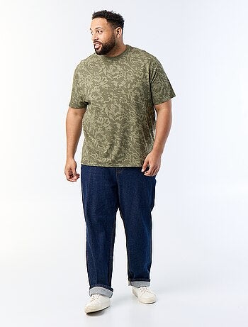 T-shirt stampata a maniche corte
