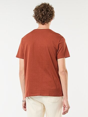 T-shirt stampata a maniche corte