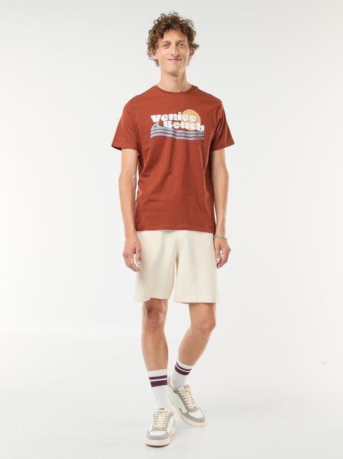 T-shirt stampata a maniche corte - Kiabi