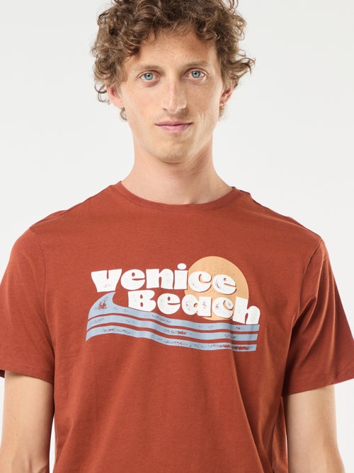 T-shirt stampata a maniche corte - Kiabi