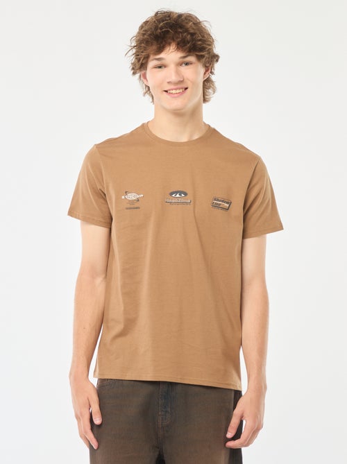 T-shirt stampata a maniche corte - Kiabi