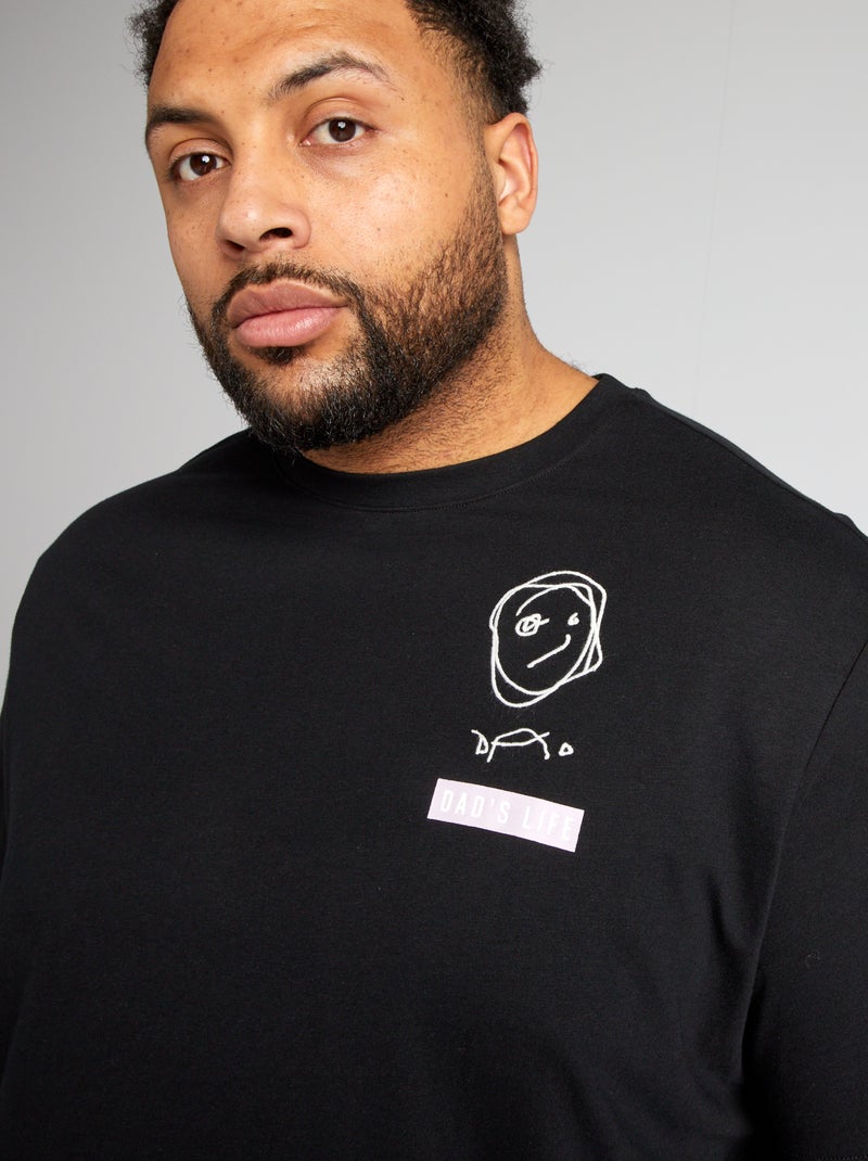 T-Shirt Danza Donna Con Stampa Grafica - Top Corto Per Samba, Fitness, Casual - Foto 8