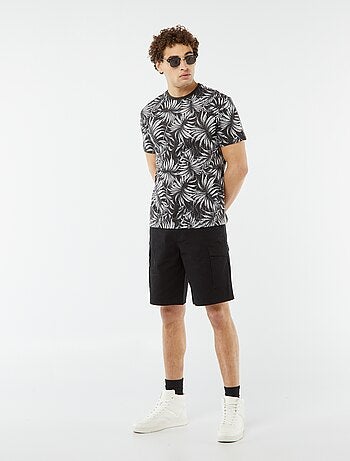 T-shirt stampata a maniche corte