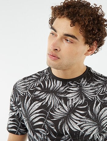 T-shirt stampata a maniche corte