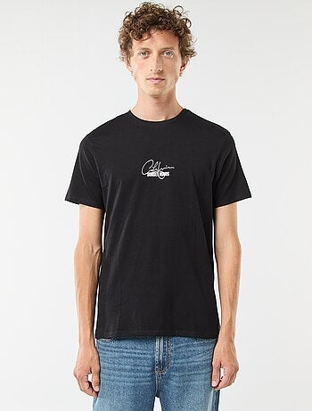 T-shirt stampata a maniche corte