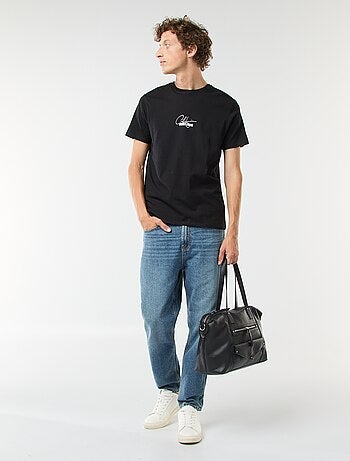 T-shirt stampata a maniche corte