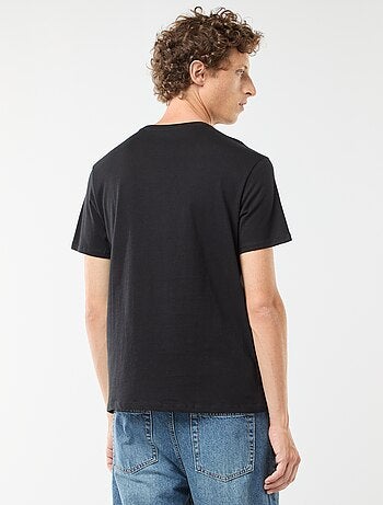 T-shirt stampata a maniche corte