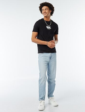 T-shirt stampata a maniche corte