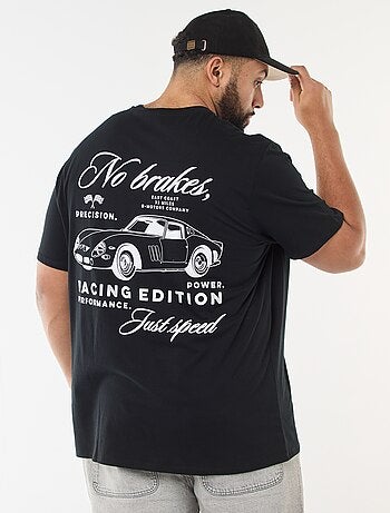 T-shirt stampata a maniche corte