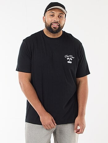 T-shirt stampata a maniche corte